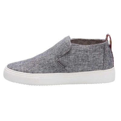 Dámské Boty Hey Dude Peyton Linen Šedé Černé | PK8YD55K