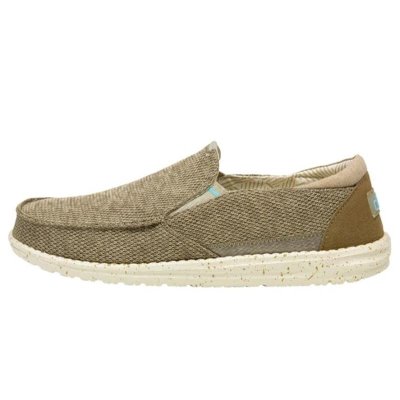 Pánské Mokasíny Hey Dude Thad Sox Olivy Zelené | 8WU6U36O